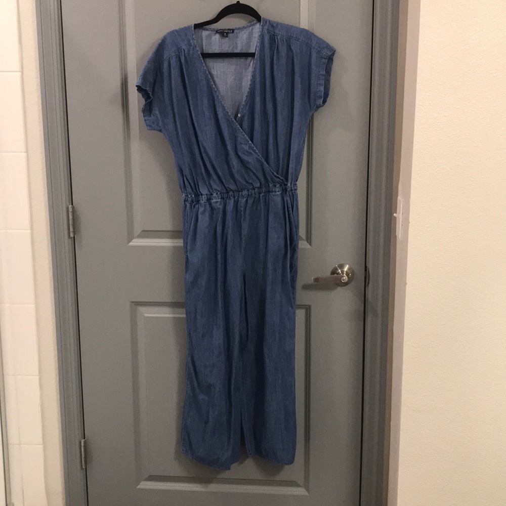Denim J. Crew Jumpsuit